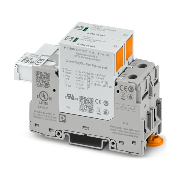 VAL-US-SPP-120/65/2+0-R — Устройство защиты от импульсных перенапряжений