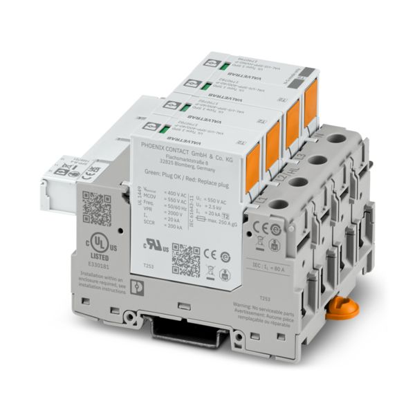 VAL-US-SPP-400/40/3+1-R — Устройство защиты от импульсных перенапряжений