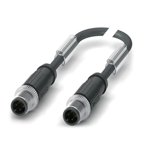 SAC-4P-M12MS/ 3,0-PUR/MS BK SH — Кабелькабель для датчиков и исполнительных устройств
