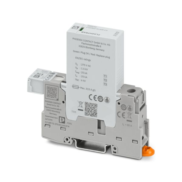 FLT-SPP-T1-275/25-1+0-UT-R — Комбинированный разрядник типа 1+2+3