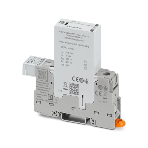FLT-SPP-T1-275/100-NPE-UT-R — Комбинированный разрядник типа 1+2+3