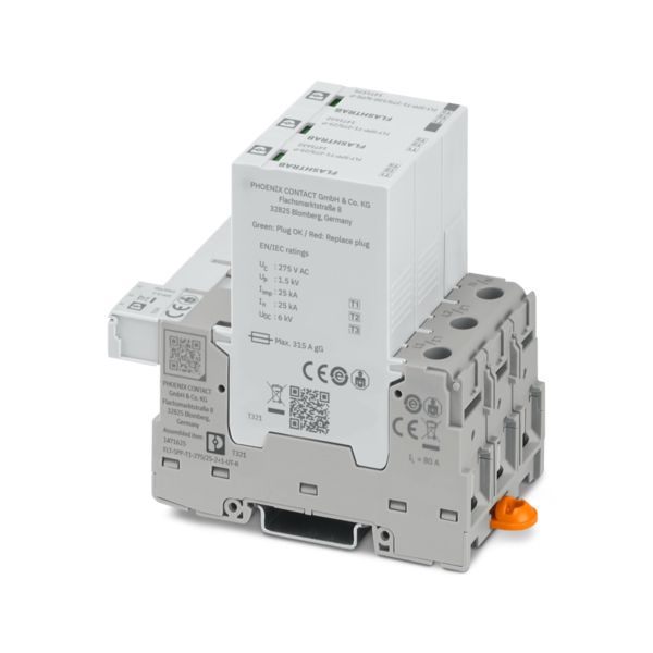 FLT-SPP-T1-275/25-2+1-UT-R — Комбинированный разрядник типа 1+2+3