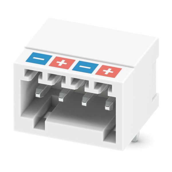 MC 0,5/ 4-G-2,5 WH BDMC-+ — Pазъем на плату