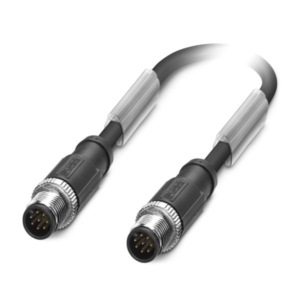 SAC-8P-M12MS/ 0,6-PUR/M12MS SH — Кабелькабель для датчиков и исполнительных устройств