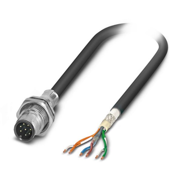 SACCBP-M12MS-6CON-M16/5,0-970 — Аппаратн. соединитель, задняя стенка