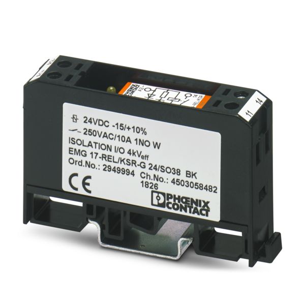 EMG 17-REL/KSR-G 24/SO38 BK — Реле