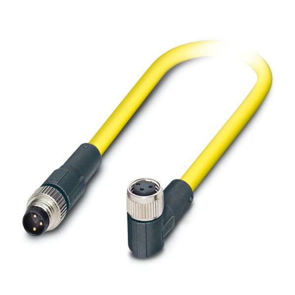 SAC-3P-M8MS/ 0,5-542/M8 FR BK — Кабелькабель для датчиков и исполнительных устройств