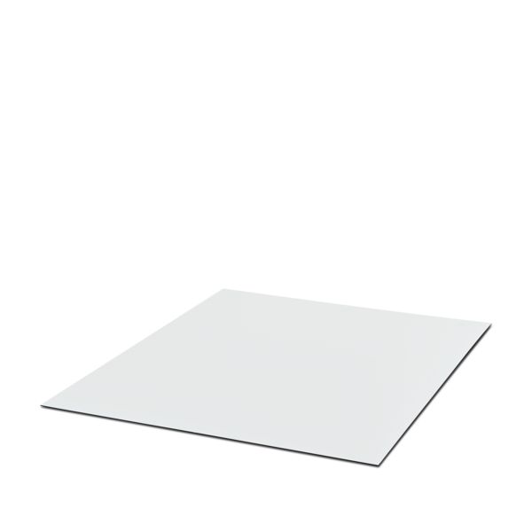 GPK 610X610X1,5 WH/BK — Пластина с гравировкой