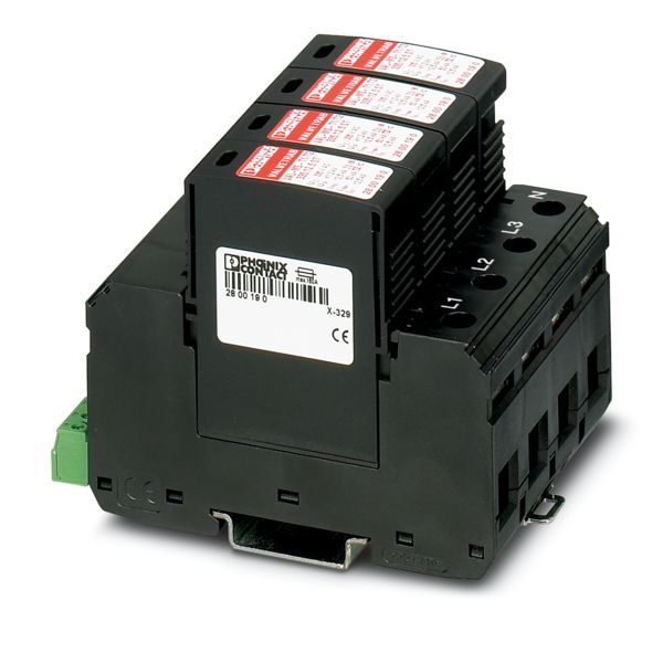 VAL-MS-T1/T2 335/12.5/4+0-FM — Молниеотвод / разрядник для защиты от импульсных перенапряжений типа 1/2