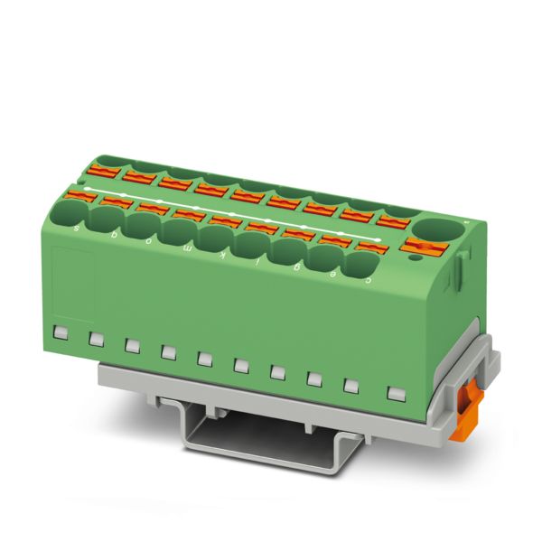 PTFIX 10/18X4-NS35 GN — Распределительный блок