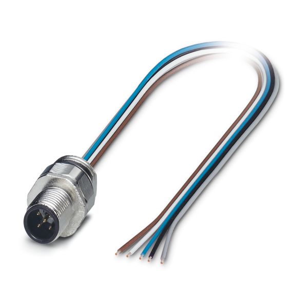 SACC-EC-M12MS-5CON-PG9/1,5 — Аппаратн. соединитель передняя стенка