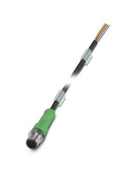 SAC-8P-M12MS/ 0,2-PUR — Кабелькабель для датчиков и исполнительных устройств
