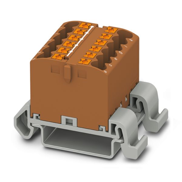 PTFIX 12X2,5-NS35A BN — Распределительный блок