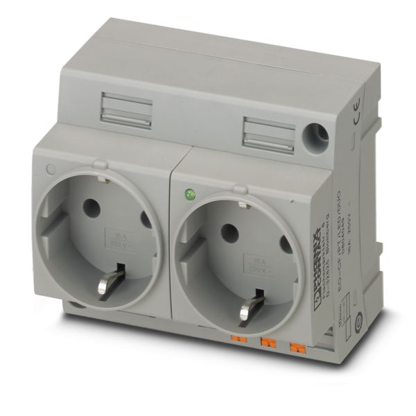 EO-CF/PT/LED/DUO — Двойная розетка