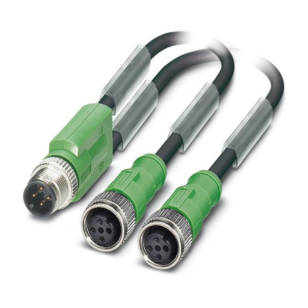 SAC-3P-M12Y-2XM12FS/.../... — Кабелькабель для датчиков и исполнительных устройств