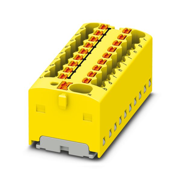 PTFIX 4/18X1,5-G YE — Распределительный блок