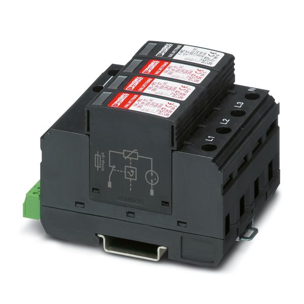 VAL-MS 350VF/3+1-FM — Разрядник для защиты от импульсных перенапряжений, тип 2
