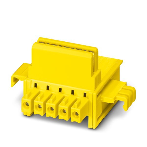 ME 22,5 TBUS 1,5/ 5-ST-3,81 YE - 1PCS — Шинный соединитель для установки на монтажную рейку