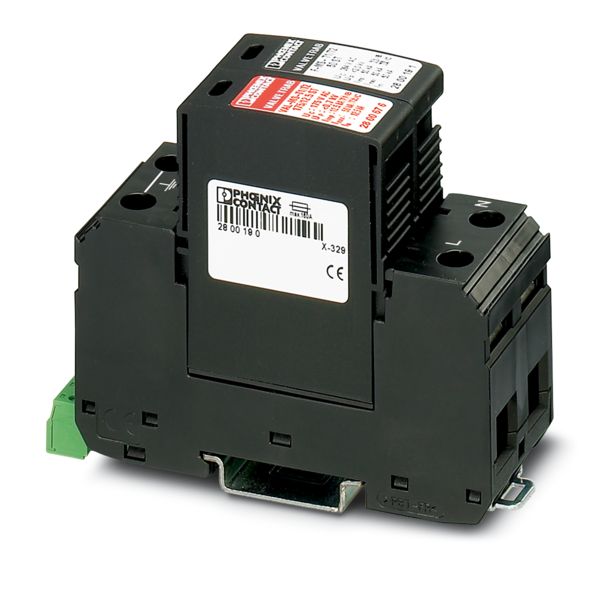 VAL-MS-T1/T2 175/12.5/1+1-FM — Молниеотвод / разрядник для защиты от импульсных перенапряжений типа 1/2