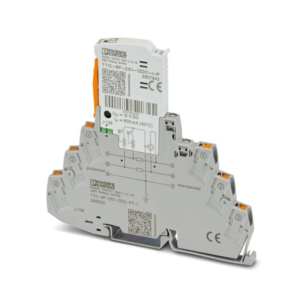 TTC-6P-2X1-12DC-PT-I — Устройство защиты от импульсных перенапряжений