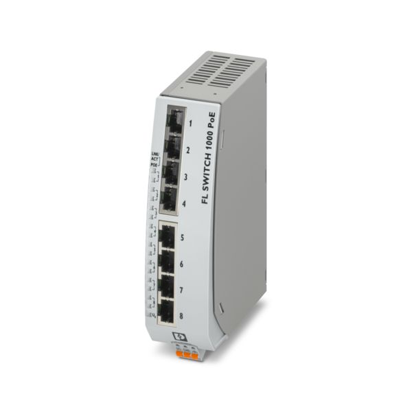 FL SWITCH 1000N-8POE — Industrial Ethernet Switch