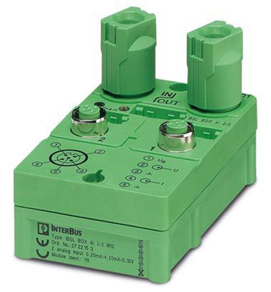 IB L2 BOX AI 2/2 M12 — Модуль ввода-вывода