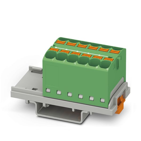 PTFIX 12X4-NS35 GN — Распределительный блок