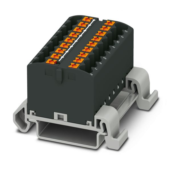 PTFIX 18X2,5-NS35A BK — Распределительный блок
