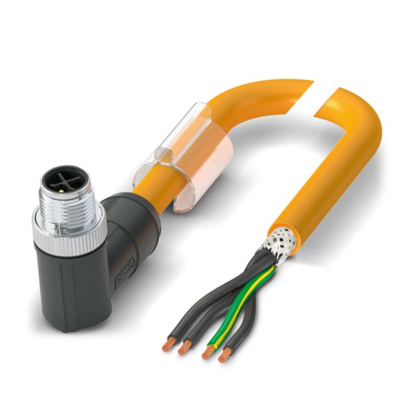 SAC-4P-M12MRS/10,0-PUR PE SH — Силовой кабель