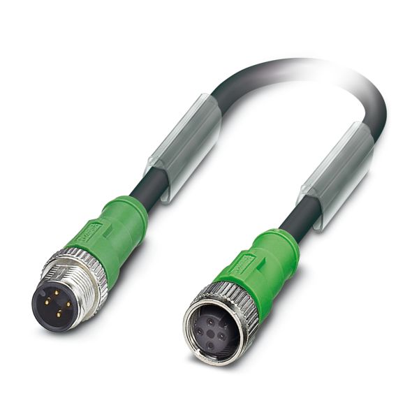 SAC-4P-M12MS/10,0-186/M12FS — Кабелькабель для датчиков и исполнительных устройств