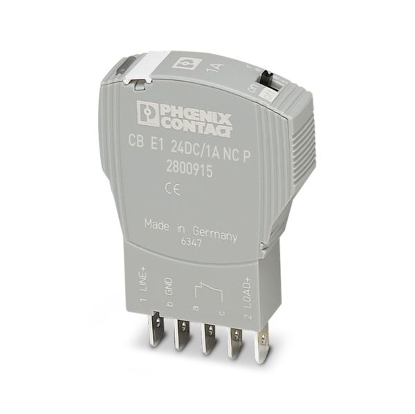 CB E1 24DC/1A NC P — Электронный защитный выключатель