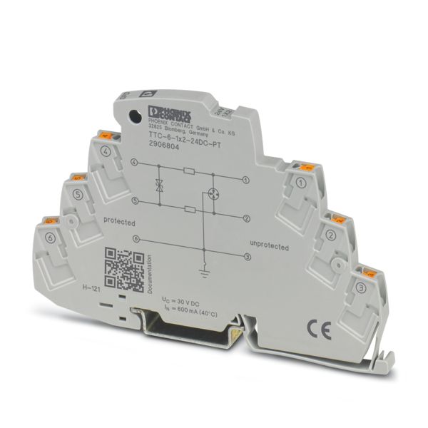 TTC-6-1X2-24DC-PT — Устройство защиты от импульсных перенапряжений