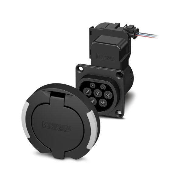 EV-T2M3SO12-3P-R-P-SET — Инфраструктурная зарядная розетка