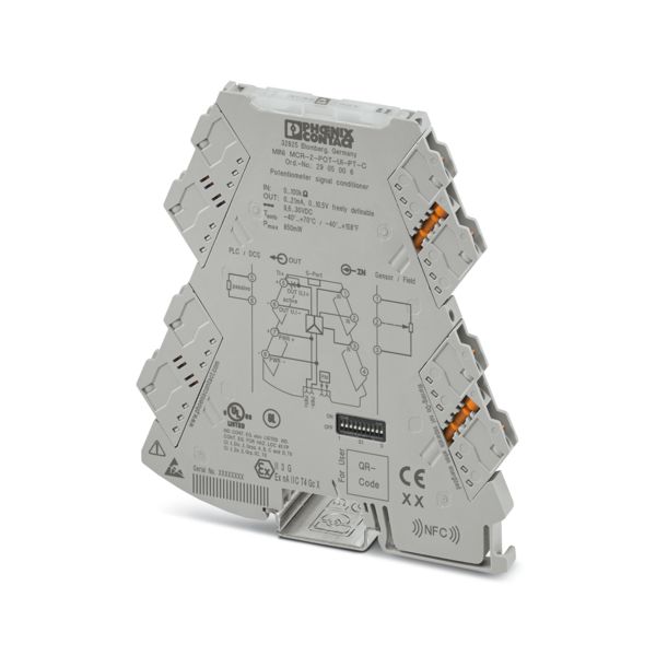 MINI MCR-2-POT-UI-PT-C — Измерительный преобразователь положения потенциометра