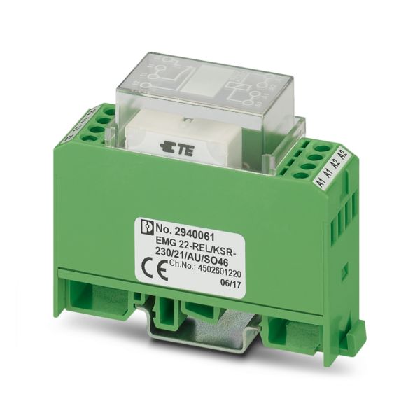 EMG 22-REL/KSR-230/21/AU/SO46 — Релейный модуль
