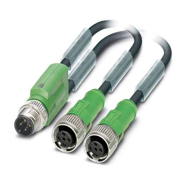 SAC-4P-Y/2X0,3-PUR/FS VP SCO — Кабелькабель для датчиков и исполнительных устройств
