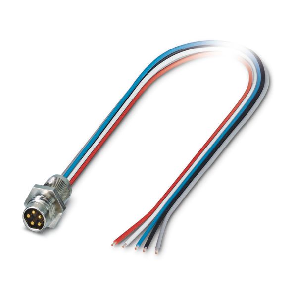 SACC-E-M8MS-5CON-M10/0,5 DN — Аппаратн. соединитель передняя стенка
