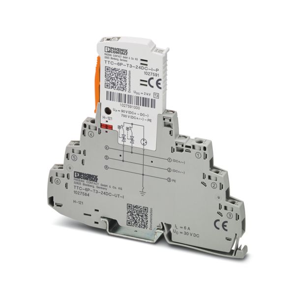 TTC-6P-T3-24DC-UT-I — Устройство защиты от перенапряжений, тип 3