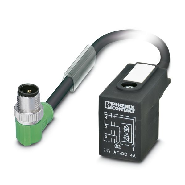 SAC-3P-MR/ 1,5-PUR/B-1L-Z SCO — Кабелькабель для датчиков и исполнительных устройств