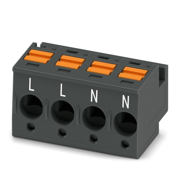 PTS 1,5/ 4-PH-5,0 BKBDWH:L,N — Штекерный соединитель для печатных плат