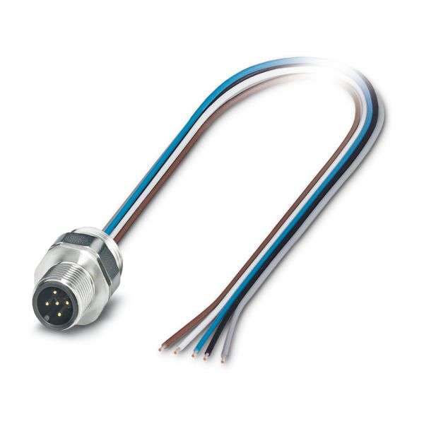SACC-EC-M12MS-5CON-PG 9/0,5 VA — Аппаратн. соединитель передняя стенка