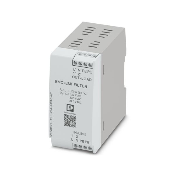 FIL-1S-1-20A-230AC-UT — ЭМ-фильтр
