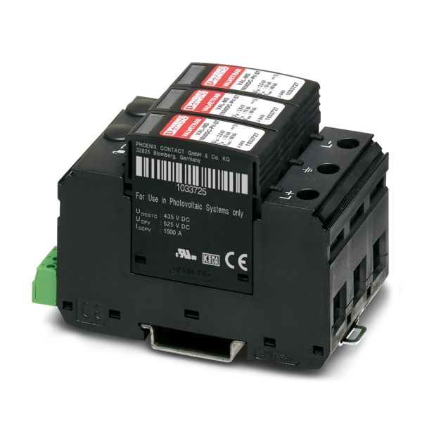 VAL-MS 1500DC-PV/2+V-FM/40 — Разрядник для защиты от импульсных перенапряжений, тип 2