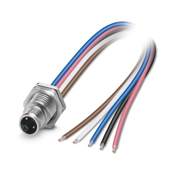 SACC-DSI-M12MSL-4FE-M16XL/1,0 — Аппаратн. соединитель, задняя стенка