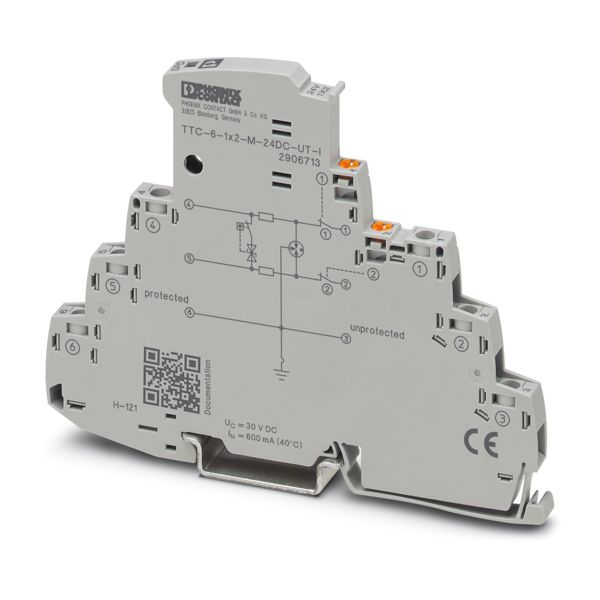TTC-6-1X2-M-24DC-UT-I — Устройство защиты от импульсных перенапряжений