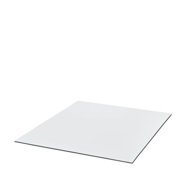 GPK/SK 610X610X0,8 WH/BK — Пластина с гравировкой