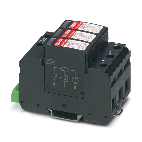 VAL-MS 350 VF/3+0-FM — Разрядник для защиты от импульсных перенапряжений, тип 2