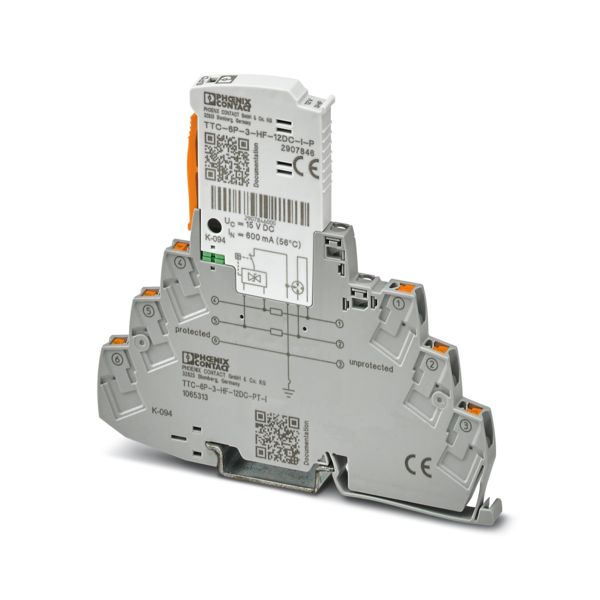 TTC-6P-3-HF-12DC-PT-I — Устройство защиты от импульсных перенапряжений