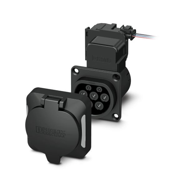 EV-T2M3SO12-3P-P-SET — Инфраструктурная зарядная розетка