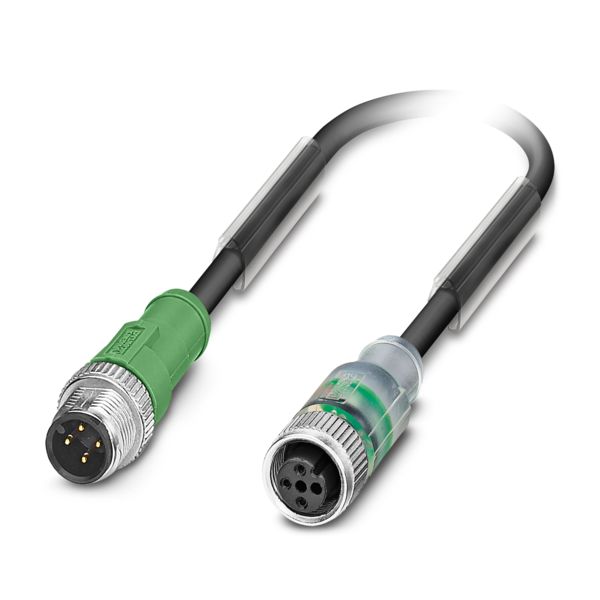 SAC-4P-M12MS-M12FS-3LW/.../... — Кабелькабель для датчиков и исполнительных устройств
